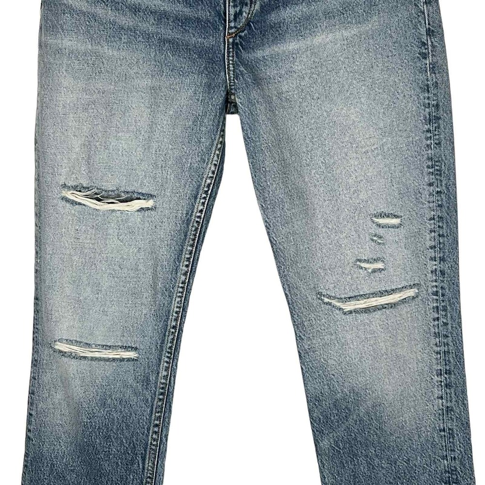 Rag & Bone "Nina" High-Rise Ankle Cigarette Jeans Dana Point Distressed 26, NWT - Picture 9 of 16